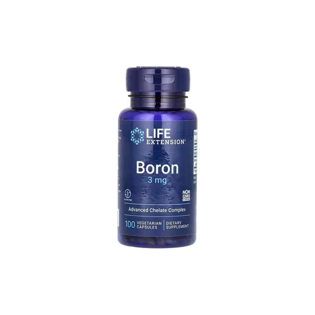 Boron 3 mg 100 Vegetarian Capsules