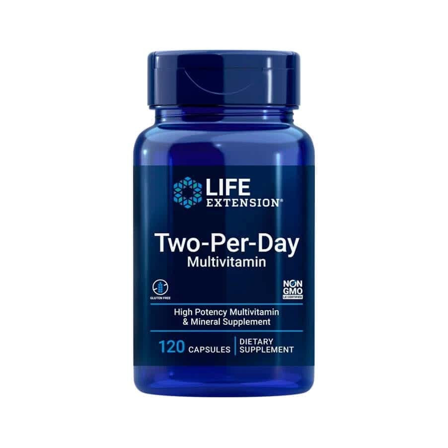 Multivitamínico Two Per Day 120 comprimidos Life Extension