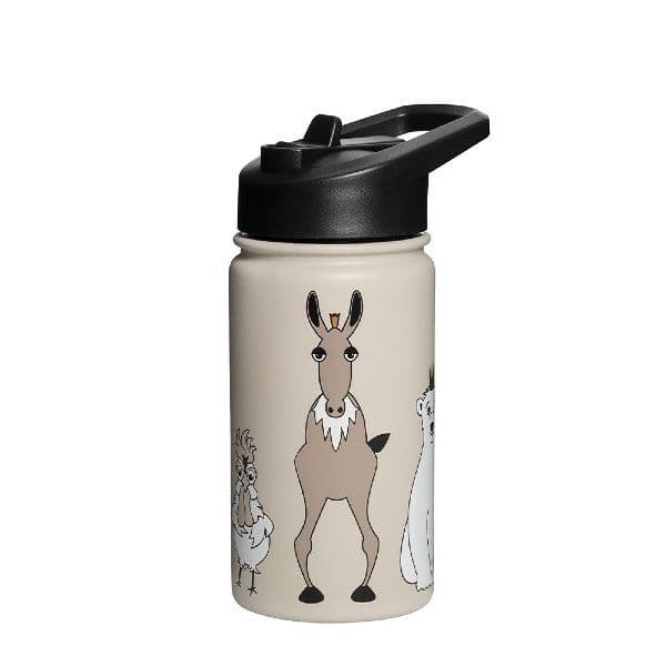 BabyLivia Termo Líquidos 400ml Gris Arena