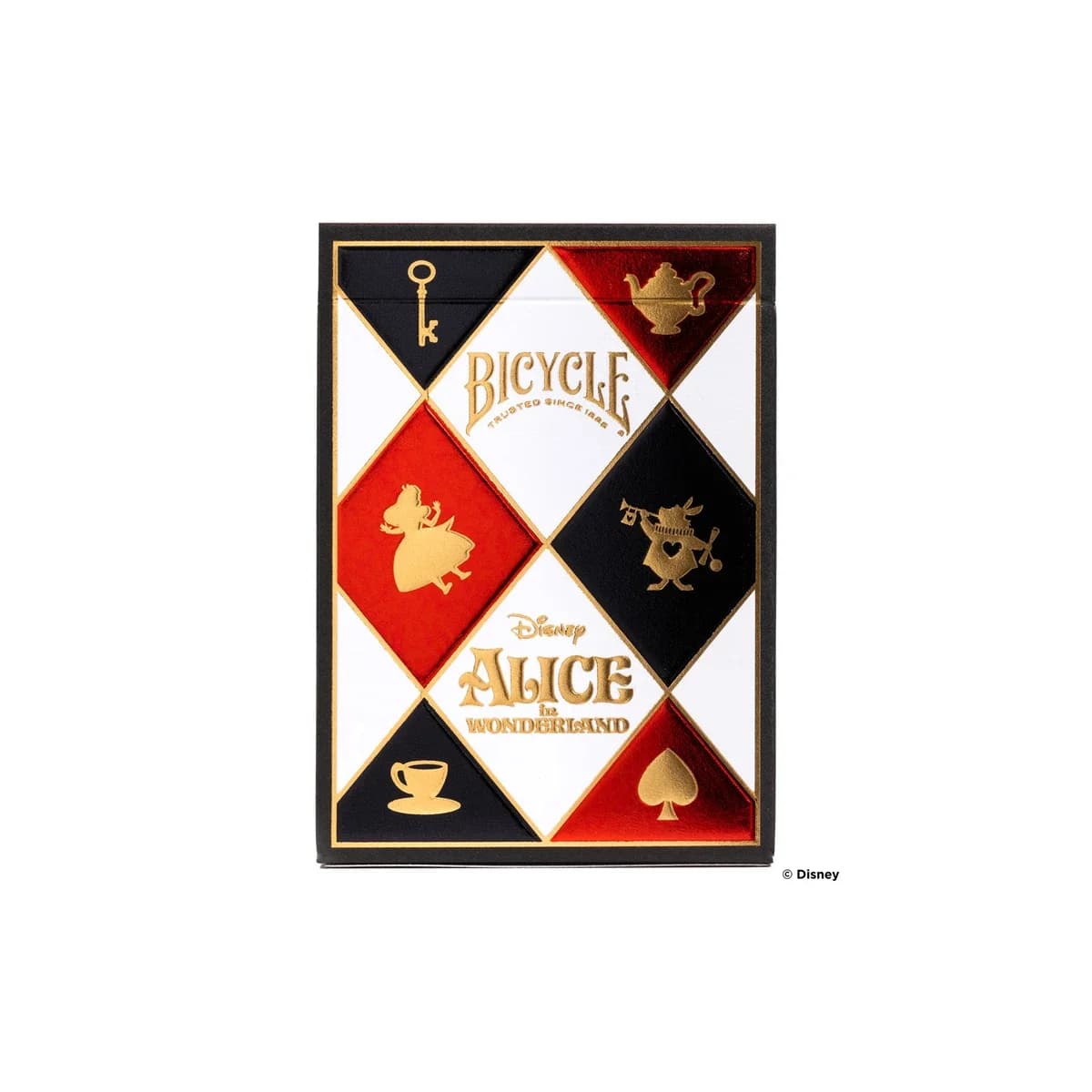 Baraja de cartas bicycle alice in wonderland