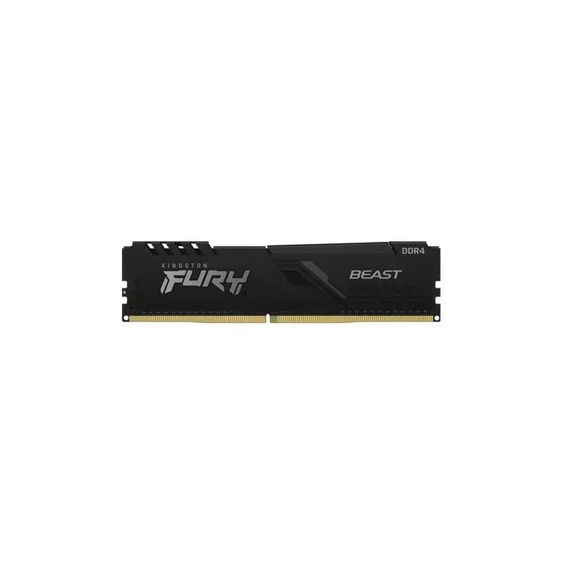 Memória RAM Kingston 8GB Fury Beast DDR4 3200MHz CL16 Preto - KF432C16BB/8
