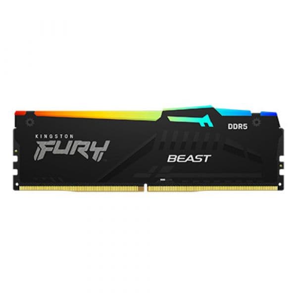 Memória RAM Kingston 32GB Ram 6000MT/s DDR5 CL36 Dimm Fury Beast Rgb Expo