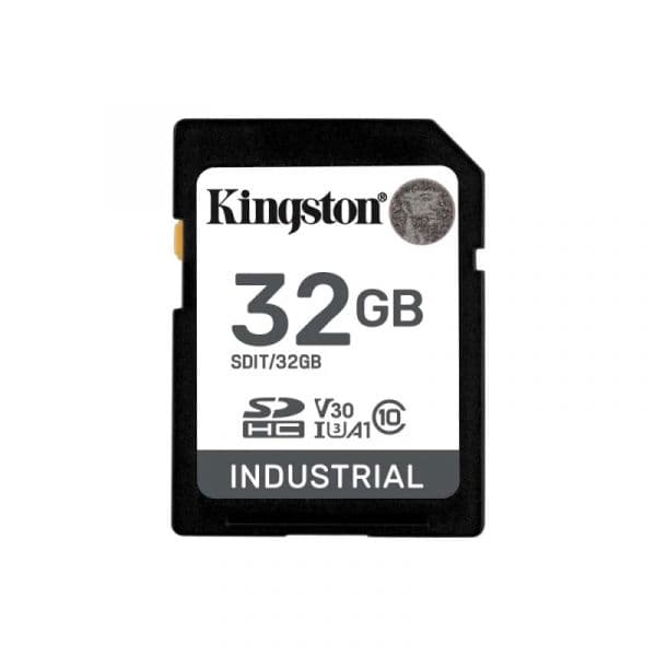 SDHC Kingston 32GB Industrial C10 UHS-I U3 V30 A1 pSLC - 740617335460