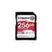 Kingston Technology Canvas React Plus 256GB SDXC UHS-II Classe 10 - SDR2V6/256GB