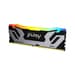 Memória RAM Kingston 24GB DDR5 8400Mhz Fury Renegade RGB Prateada - KF584CU40RSA-24