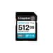 Kingston 512GB SDXC Canvas Go! Plus Gen4 Class 10 UHS-I U3 V30 A2