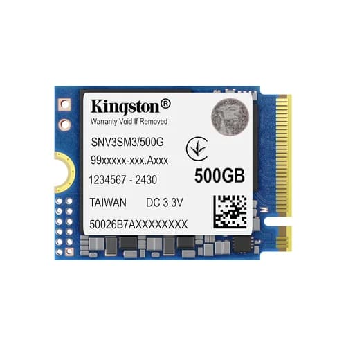 SSD Kingston 500GB NV3 M.2 2230 PCIe 4.0 x4 NVMe 3D NAND SNV3SM3/500G