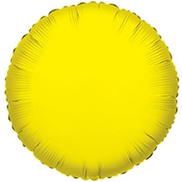 Kaleidoscope Balão Foil 18" Redondo Amarelo - 140034049