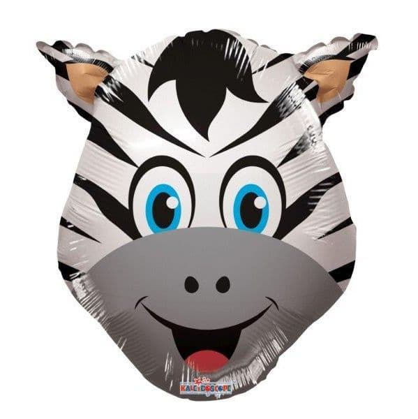 Kaleidoscope Balão Foil 14" Mini Shape Zebra - 140035003