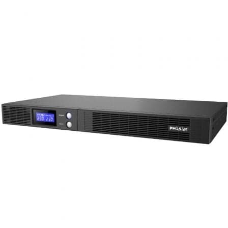 UPS Phasak Protekt PH 7540 750VA Slim Rack Linha Interactiva 1U Preto