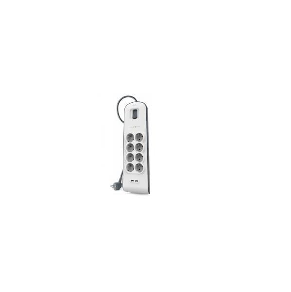 UPS Belkin Tomada Protecção 8 Saídas + 2 Portas USB - BSV804VF2M