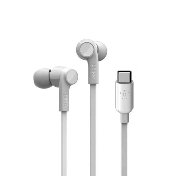 Belkin Auriculares USB-C Rockstar White
