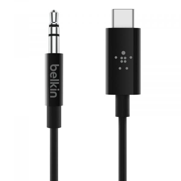 Belkin Cabo Adaptador USB - Jack 3.5mm Preto