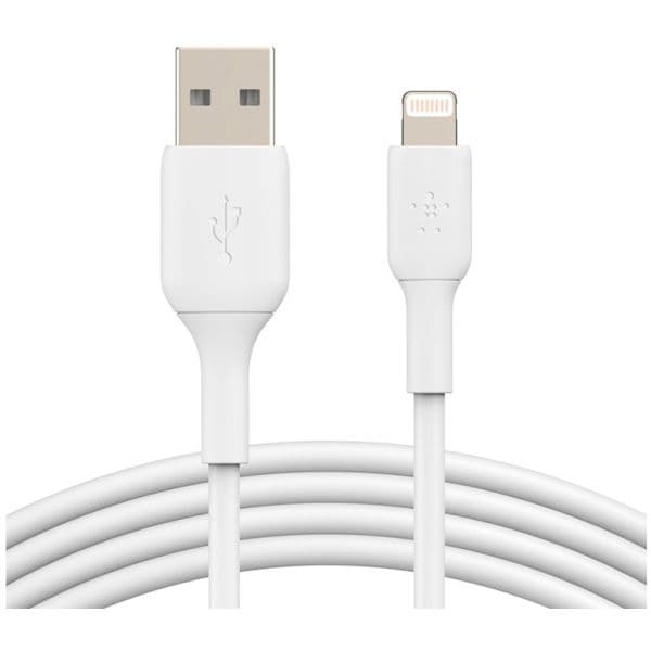 Belkin Cabo Belkin BOOST CHARGE Lightning a USB-A branco de 2 metros White