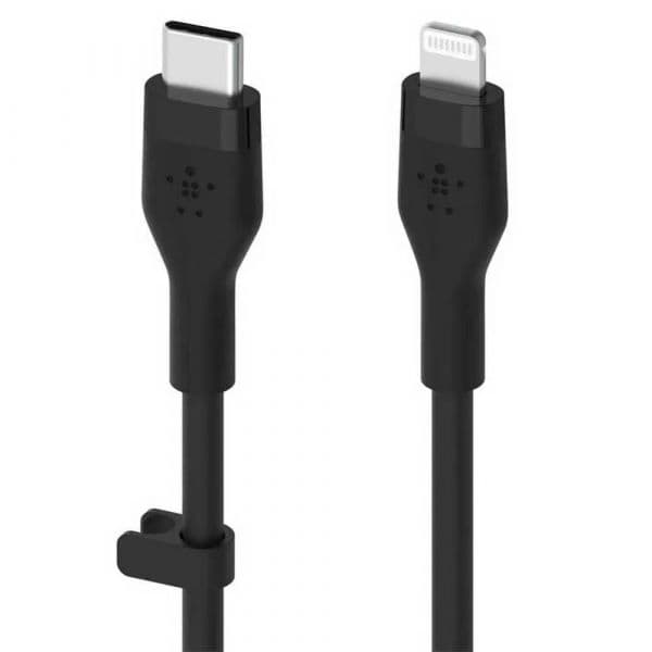 Belkin CAA009bt3MBK Cabo USB-C para Lightning Flex MFI 15W 3m Preto