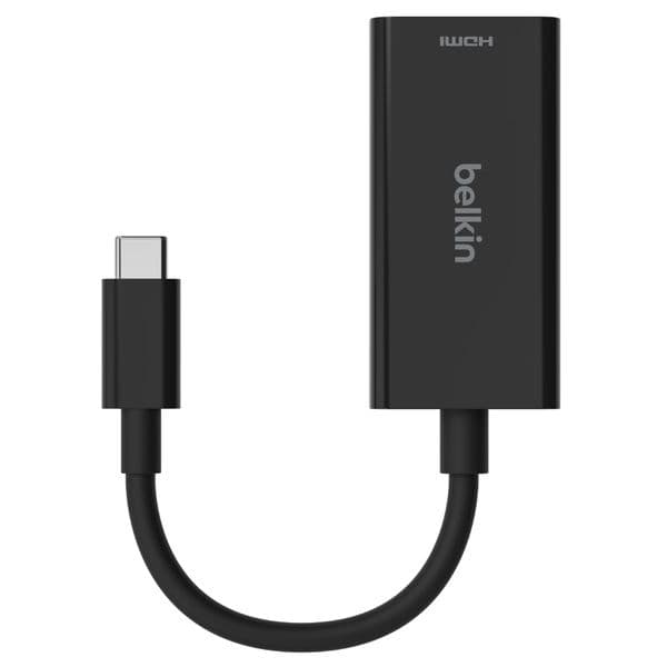 Belkin Adaptador de Vídeo Usb-c Macho - Hdmi 2.1 Fêmea (preto) - AVC013BTBK