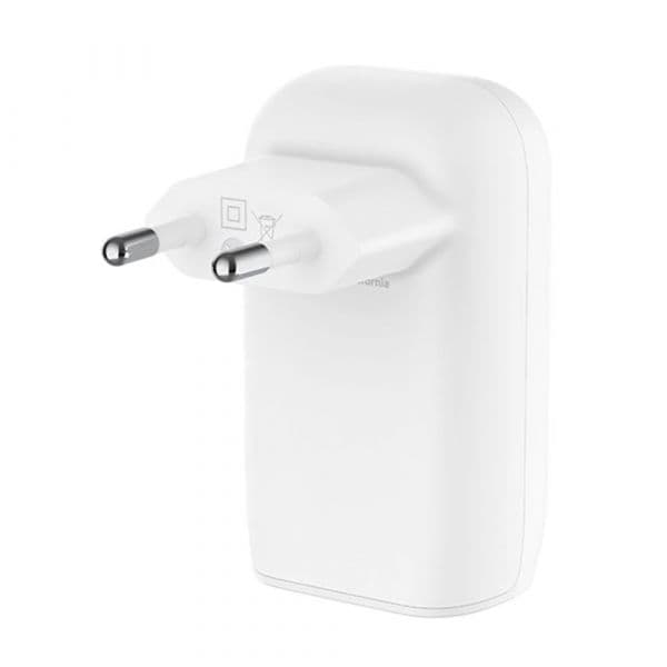 Belkin BoostCharge Pro WCC002 Carregador de Parede 67W 3x USB-C PPS Branco