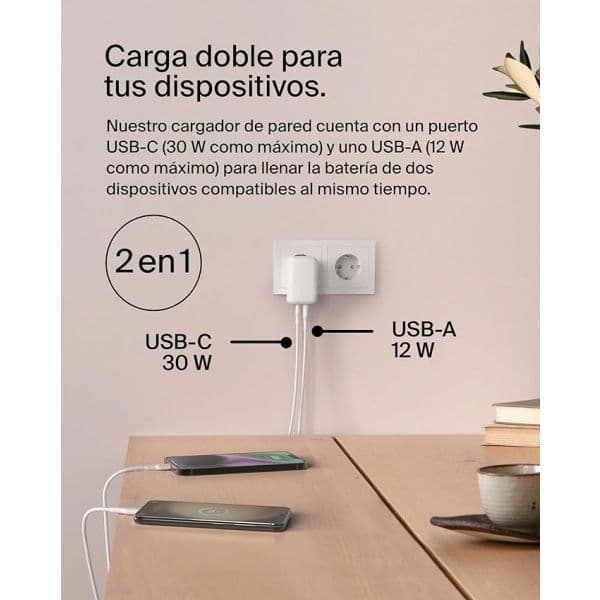 Belkin Carregador Boost Charge 42W Branco