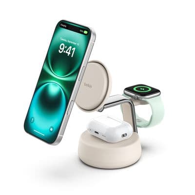 Belkin WIZ040KQSD Carregador 25W Areia