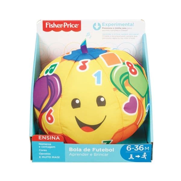 Fisher-Price Bola de Futebol Aprender e Brincar - W1593