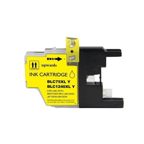 Tinteiro Brother LC1240 XL Yellow Compatível