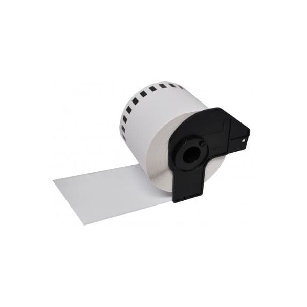 Etiquetas Compativeis Brother DK22225 Branca 38mm x 30.48mm Contínua Papel térmico Compatível