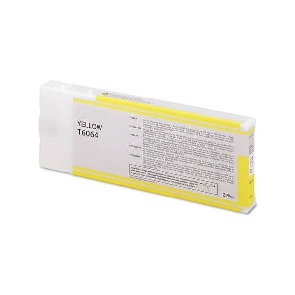 Tinteiro Epson Compatível T606400 Yellow