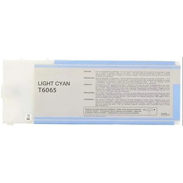 Epson Tinteiro Compatível T606500 Light Cian