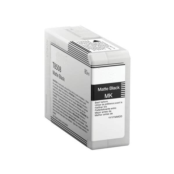 Tinteiro Epson T8508 C13T850800 Matte Black Compatível
