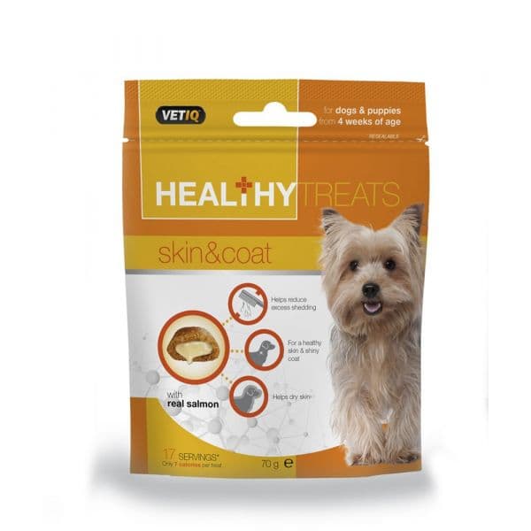 VetIQ Healthy Treats Skin & Coat 70g