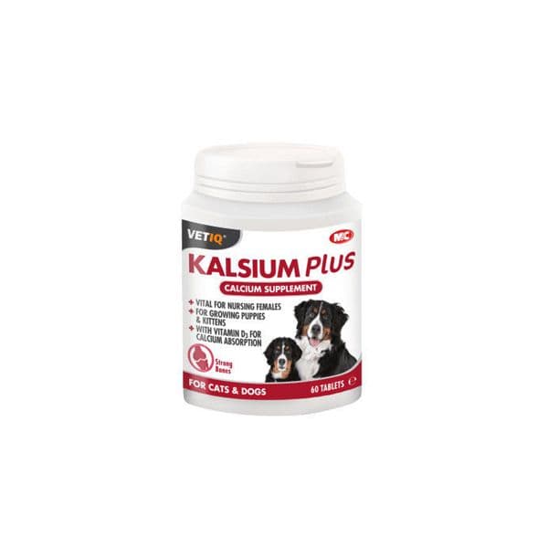VetIQ Kalsium Plus 60 Comprimidos