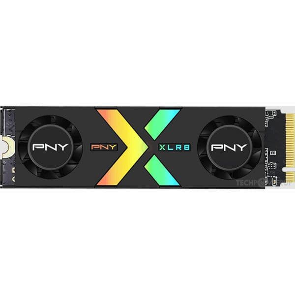 SSD PNY M280CS3150XHS-1TB-RB CS3150 M2 1TB NVMe PCIe Gen5 x4 com Dissipador Térmico RGB