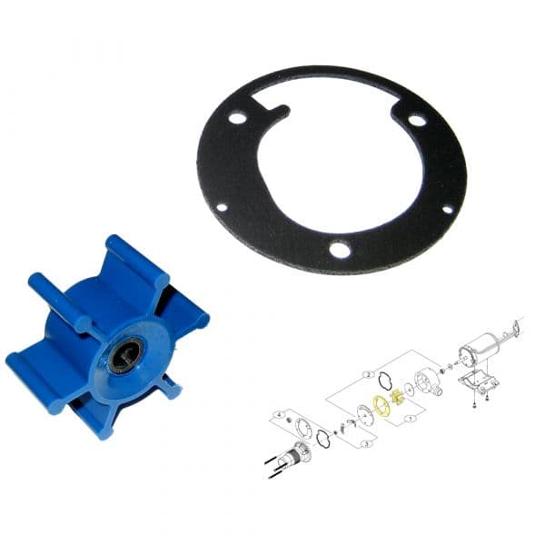 Shurflo Macerator Impeller Kit f/3200 Series - Includes Gasket - 94-571-00