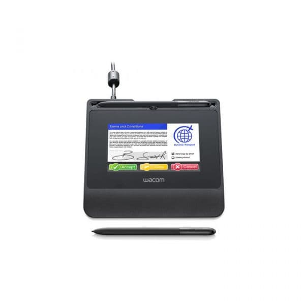 Wacom Signature Pad 2540 LPI 108 X 65 MM USB Preto