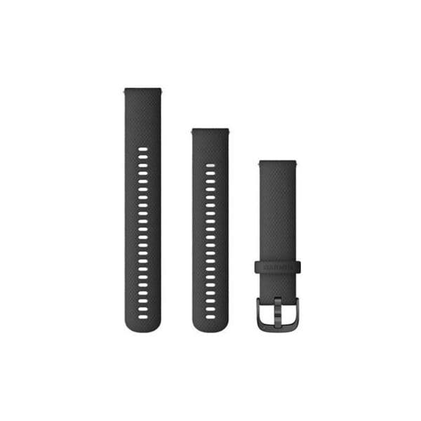 Garmin Braceletes De Desbloqueio Rápido (20 mm) - Preto/Cinzento