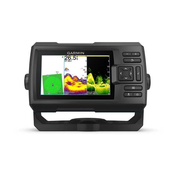 Garmin Plotter Striker Vivid 5cv com Transdutor GT20-TM e Cartografia