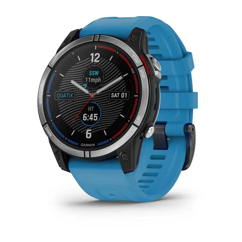 Smartwatch Garmin Relógio Quatix 7 Base 47mm Azul