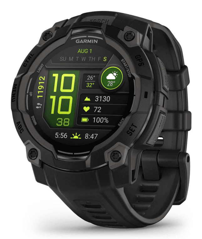 Garmin Instinct 3 Amoled 45mm Black/Black Band