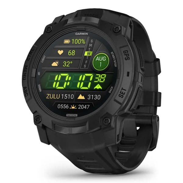 Garmin Instinct 3 Tactical Edition 50mm AMOLED Preto/Cinzento