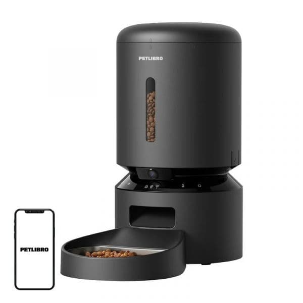 Petlibro Dispensador Comida 5L com Câmera Preto