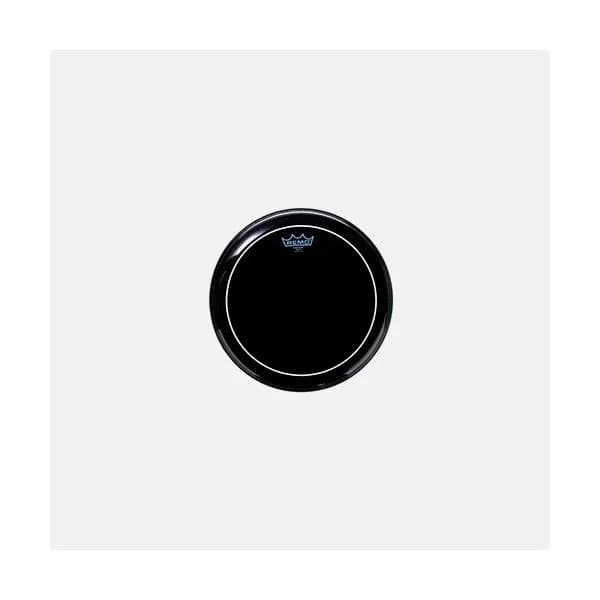 Remo 13" Pinstripe Ebony
