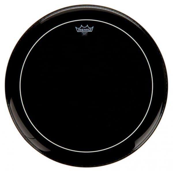 Remo 22" Pinstripe Ebony Bass Drum