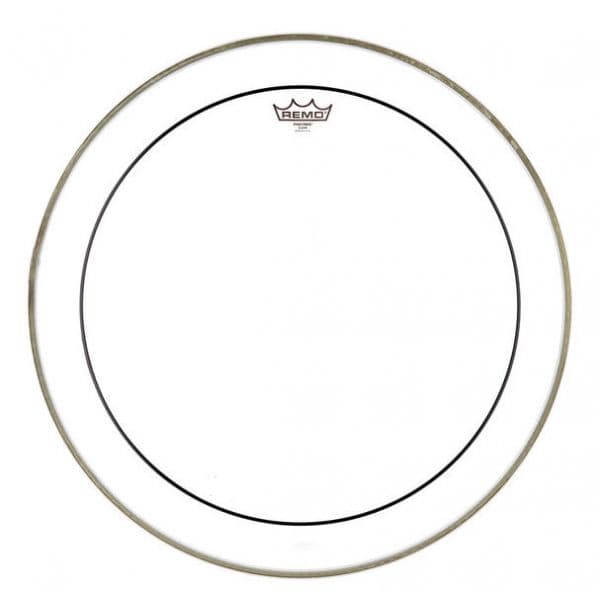 Remo 22" Pinstripe Clear Bass Drum