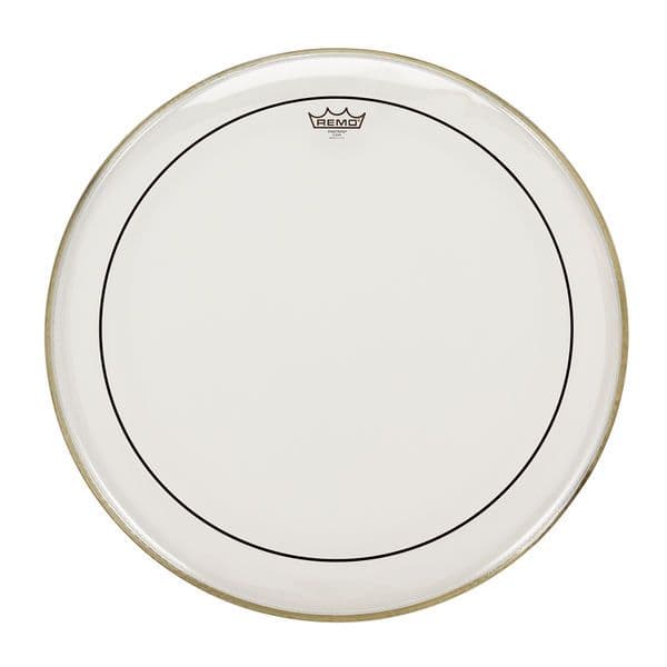 Remo 24" Pinstripe Clear Bass Drum