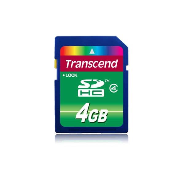 Transcend SD 4GB Class 4 - TS4GSDHC4