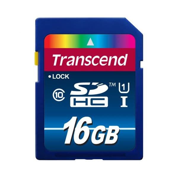 Transcend 16GB SDHC Class 10 UHS-I 300x - TS16GSDU1