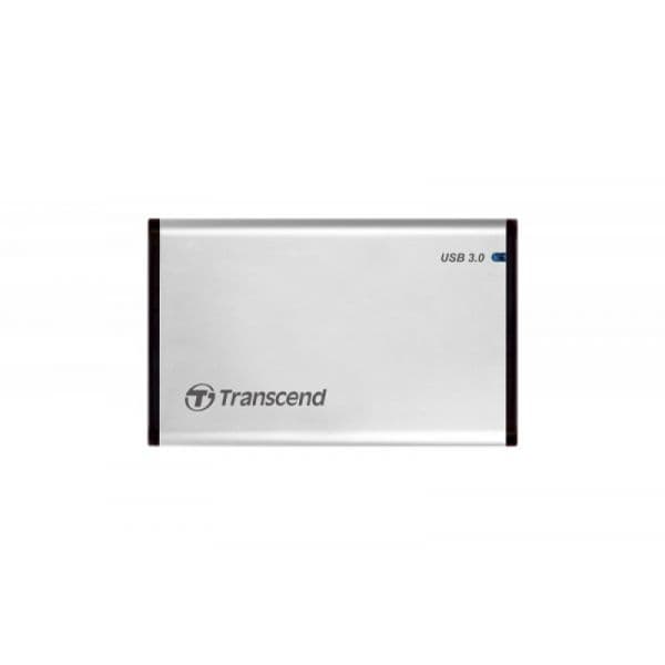 Transcend Caixa 2.5P USB 3.0 Cinza - TS0GSJ25S3
