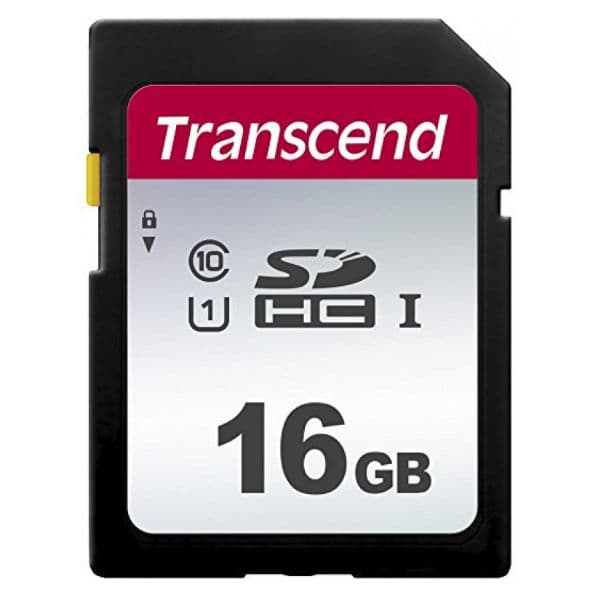 Transcend 16GB SDHC 300S Class 10 UHS-I U1 - TS16GSDC300S