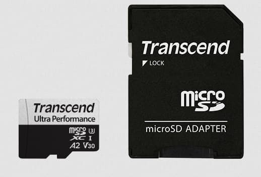 Transcend 64GB microSDXC 340S Class 10 UHS-I U3