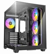 Antec C5 ARGB Caixa ATX com Vidro Temperado e 4xVentoinhas 120mm Preta